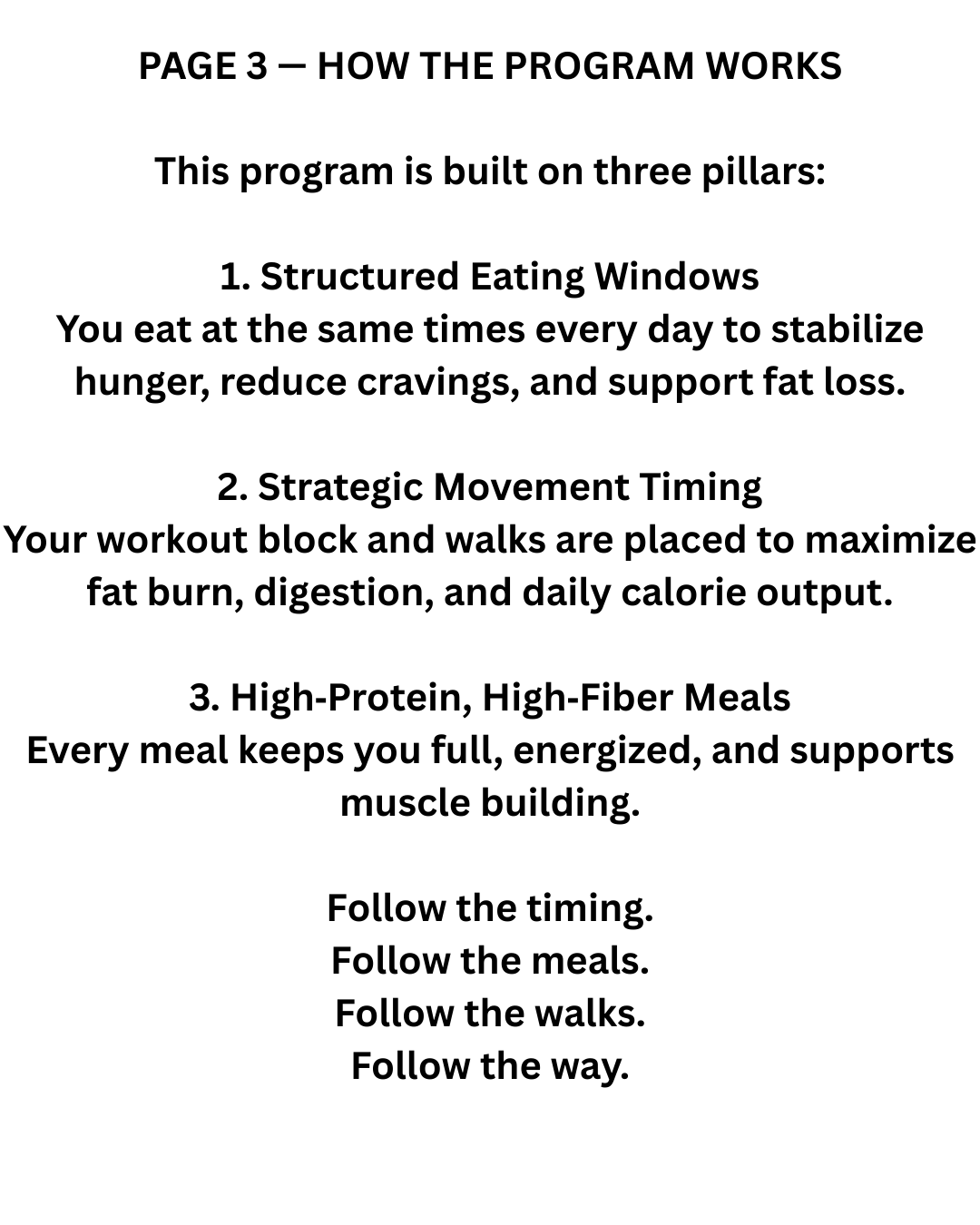 This is The Way -7 Day kickstart program (Free trial)