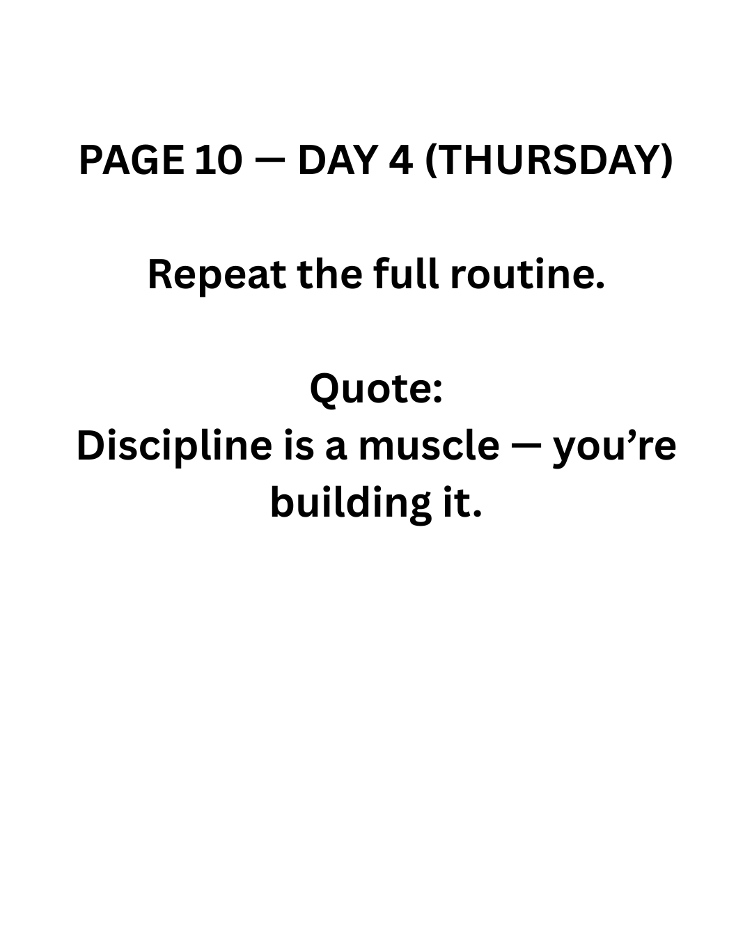 This is The Way -7 Day kickstart program (Free trial)