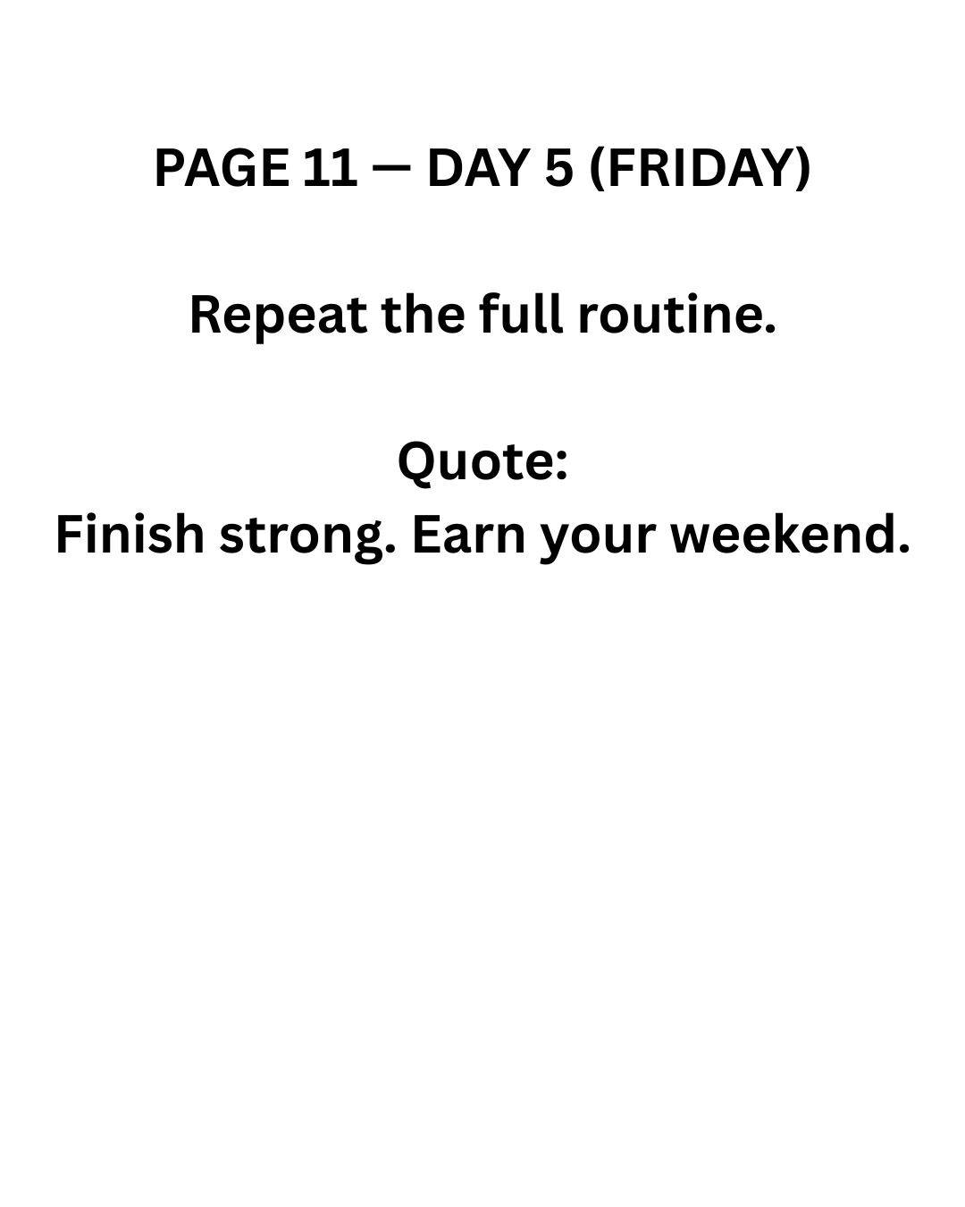 This is The Way -7 Day kickstart program (Free trial)