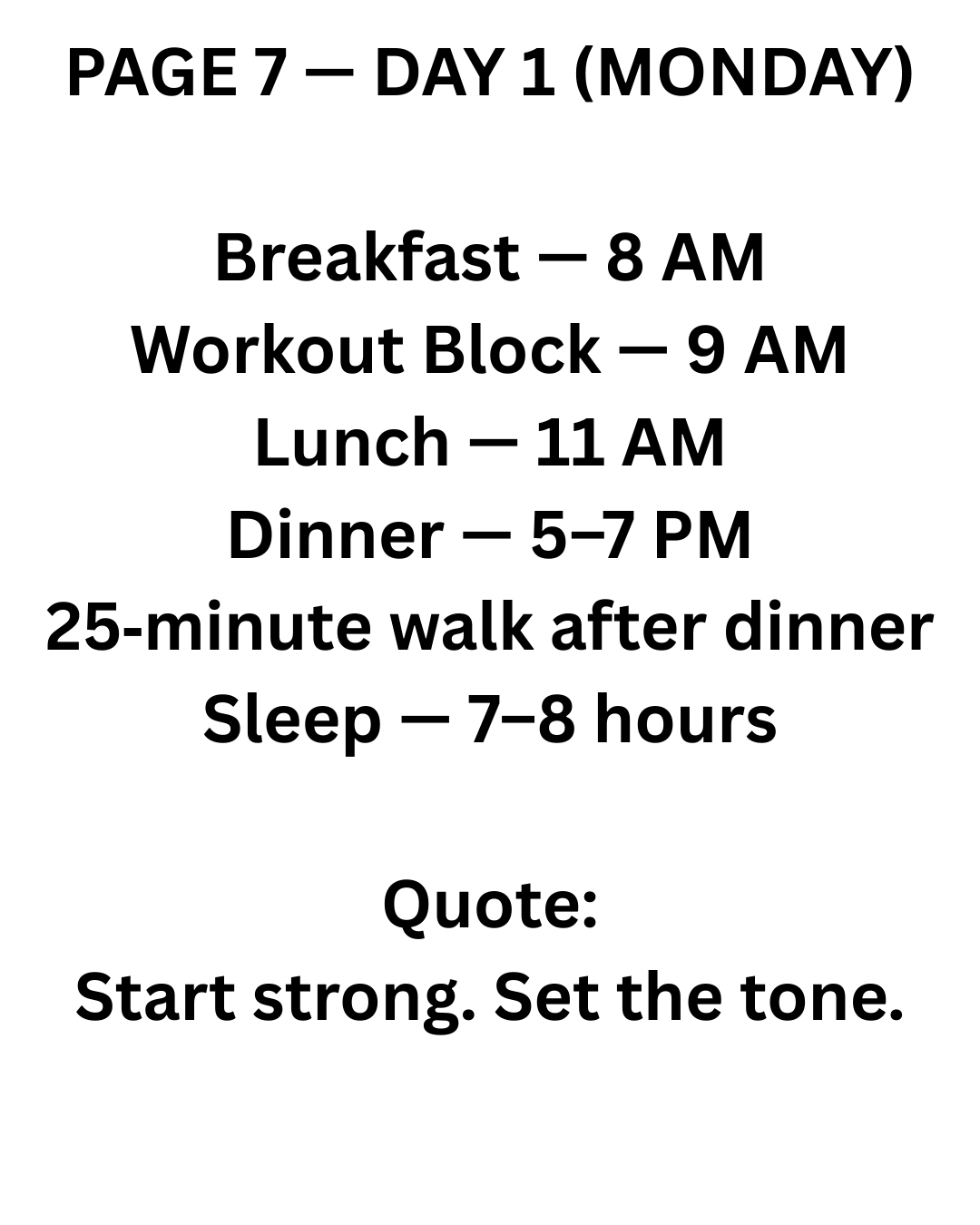 This is The Way -7 Day kickstart program (Free trial)
